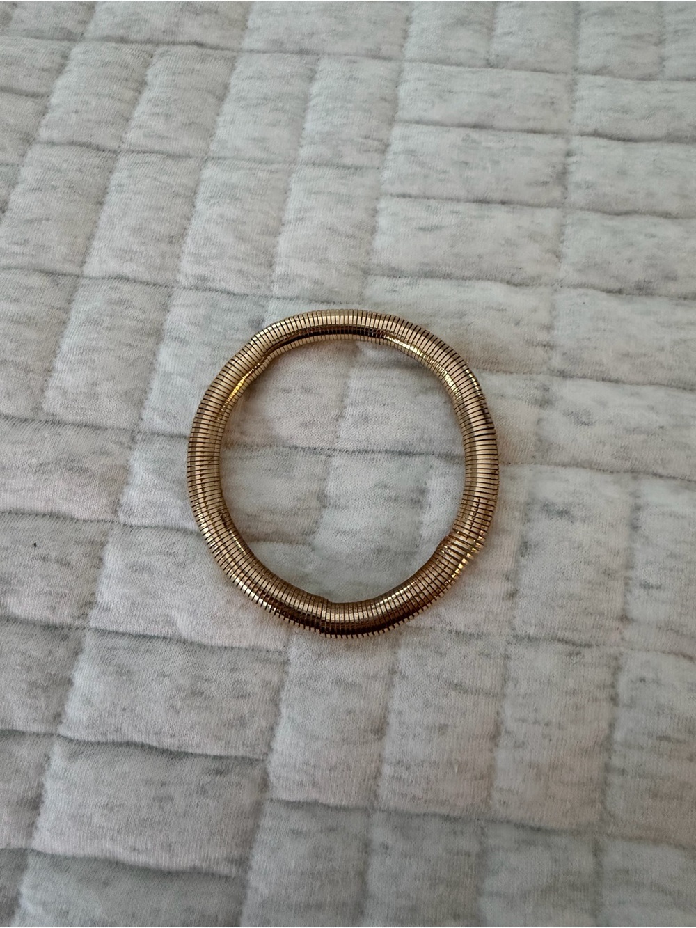 Gold-Tone Coil Stretch Bracelet - Women Jewelry